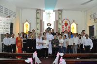 Cộng đoàn mừng 7 năm Hồng Ân Linh mục Cha chính xứ