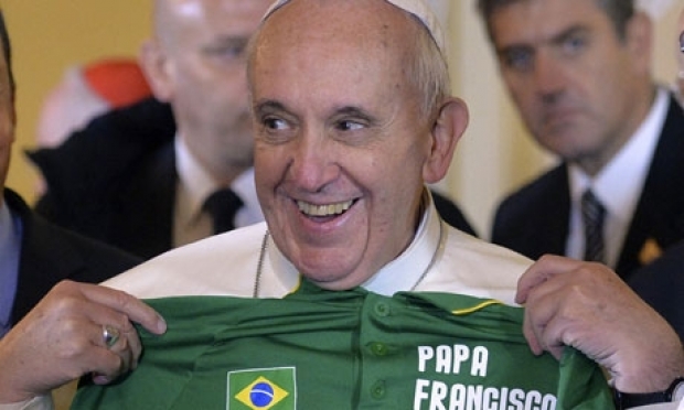 Sứ điệp của Đức Thánh Cha nhân dịp khai mạc giải bóng đá thế giới 2014