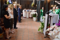 Tổng thống Italia tham dự Thánh lễ tại Toà Tổng Giám mục Sài Gòn