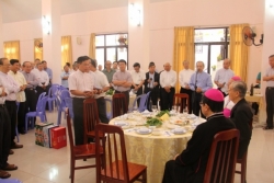 Linh mục đoàn Tổng Giáo phận Sài Gòn họp mặt Tất niên và chúc Tết